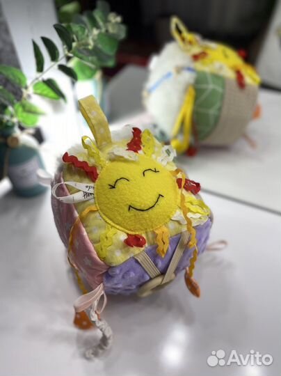 Бизикуб мягкий ручная работа