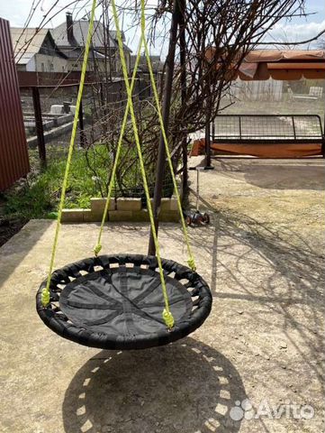 Гнездо 100. Качели навесные круглые