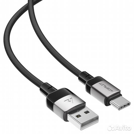 Кабель acefast C9-04 черный USB-A to USB-C chargi