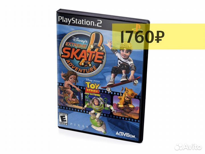 Disneys Extreme Skate Adventure, б/у, английский