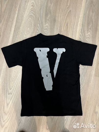 Футболка vlone reflective logo оригинал