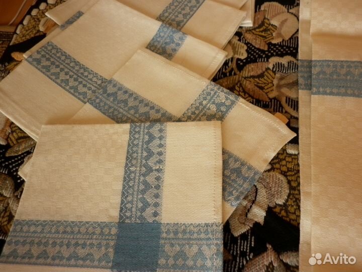 Новая скатерть с салфетками, СССР