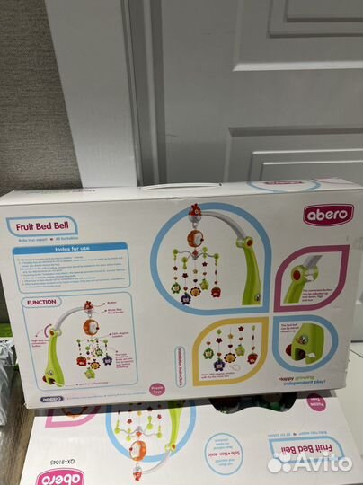 Новый мобиль Velb Co музыкальный в кроватку