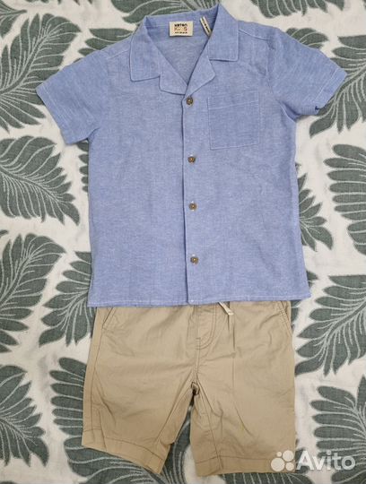 Рубашка Koton, шорты HM, 110