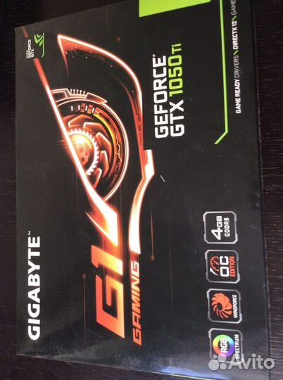 Видеокарта GeForce gtx 1050 ti