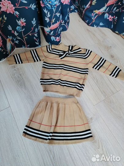 Костюм в стиле барберри