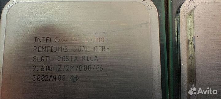 Процессор Intel Core разные