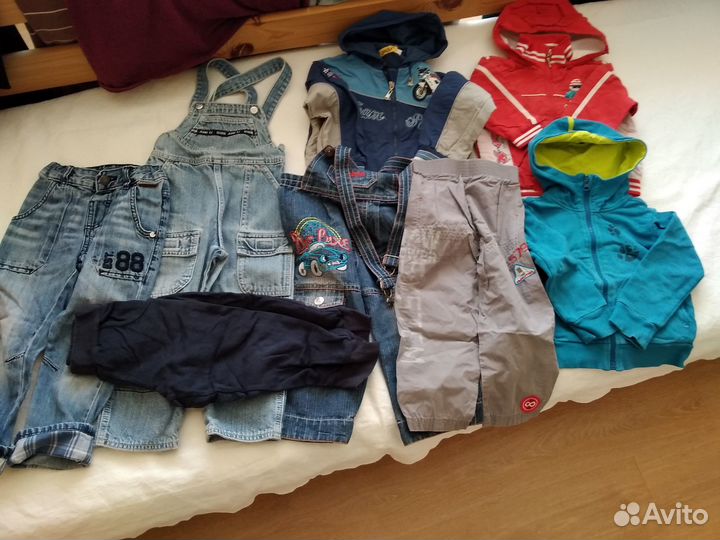 Вещи пакетом на мальчика на 1-3 года, р-р 80- 98
