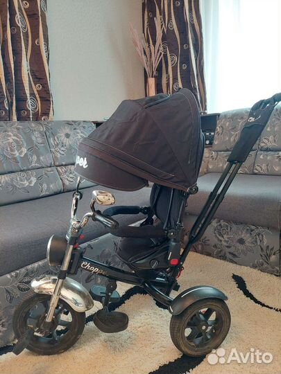 Детский велосипед с ручкой бу