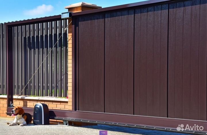 Ворота под ключ