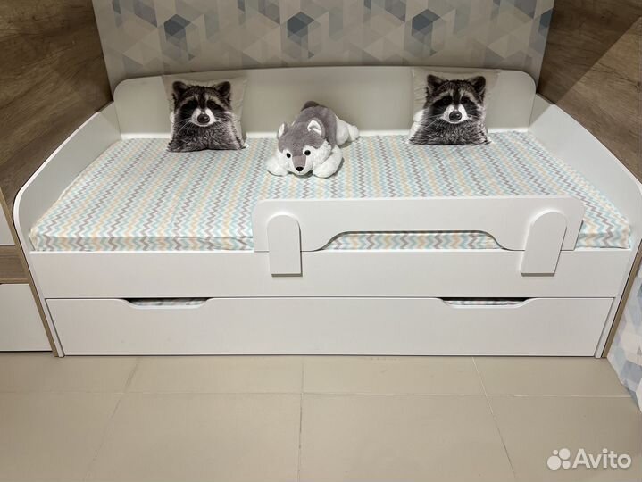 Детская выкатная кровать