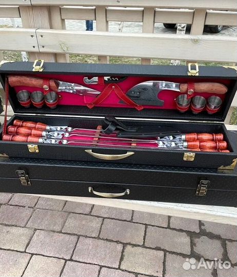 Шашлычный подарочный набор