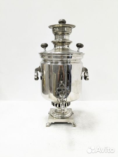 Самовар на дровах 10л«Аленчиков и Зимин»1880-1886г