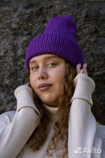 Шапки ручной работы 100 шерсть