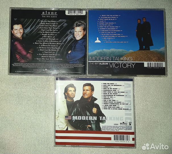 Cd диски Modern Talking (3шт)