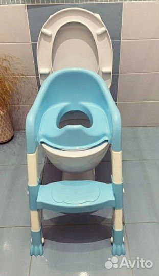 Сидушка на унитаз со ступенькой