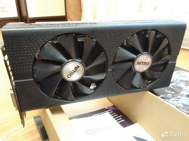 Видеокарта rx 480 8gb sapphire nitro +