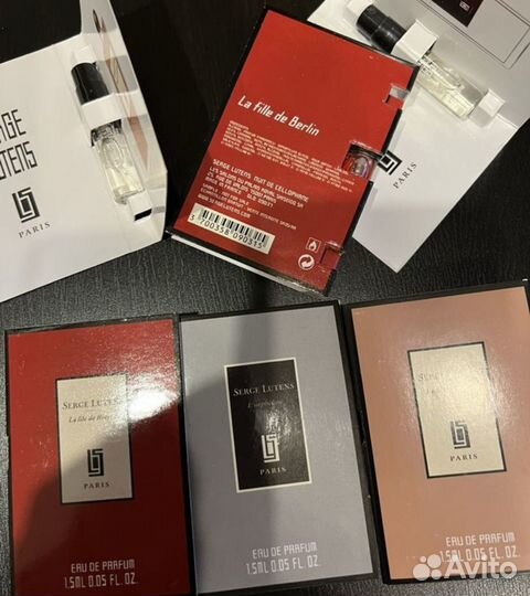 Serge lutens пробники. 1,5мл