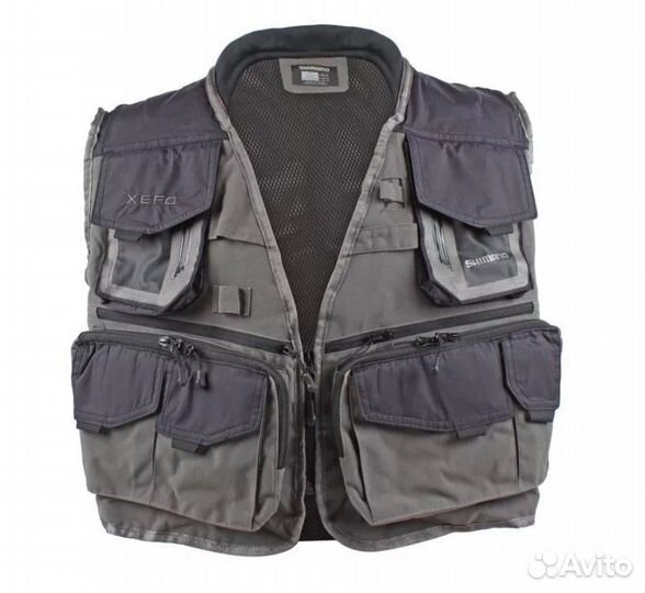 Жилет забродный Shimano xefo VE-220M цв.серый