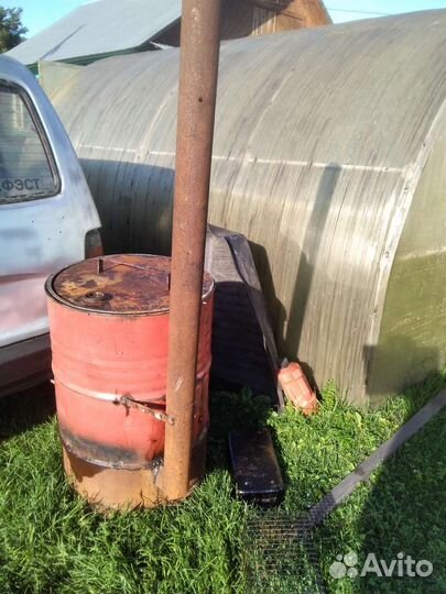 Коптильня горячего копчения бу