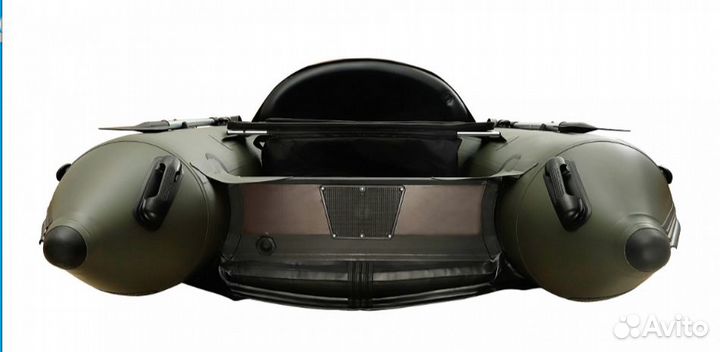 Надувная лодка gladiator E380PRO зеленый