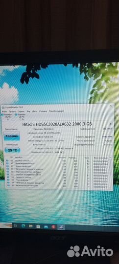 Жёсткий диск hitachi HDD 3.5 2tb