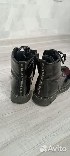 Ботинки демисезонные для девочки р.32