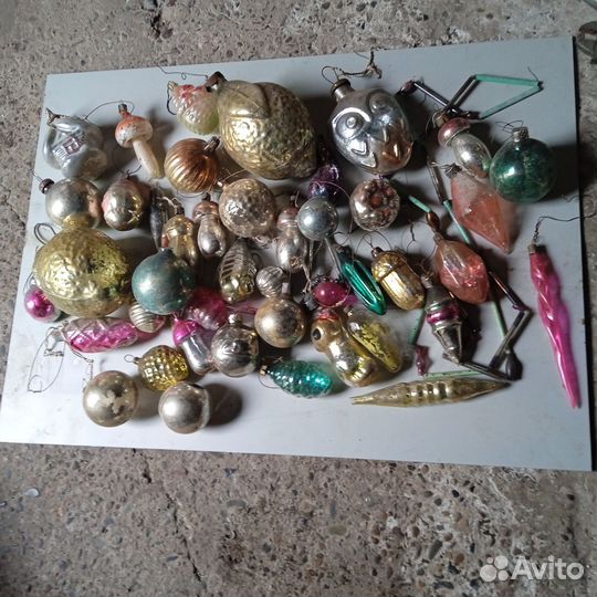 Новогодние игрушки СССР