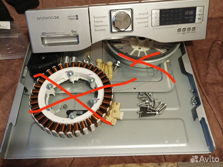 Стиральная машина daewoo,electrolux,beko,zanussi