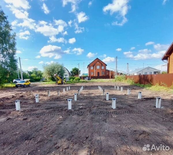 Сваи жб Фундамент из жб свай Монтаж свай