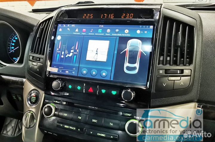 Магнитола андроид для Toyota Land Cruiser 200