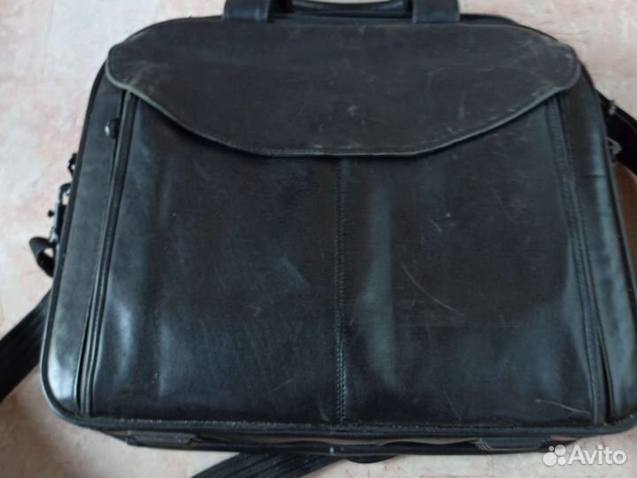 Сумка натуральная кожа для ноутбука