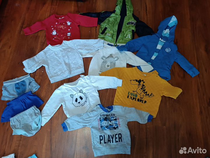 Пакет вещей для мальчика 74-80