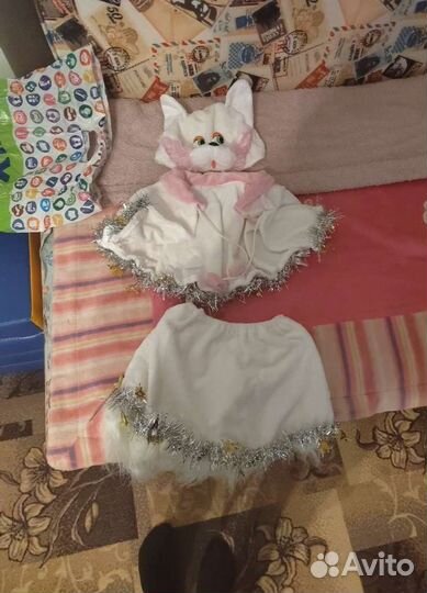 Новогодний костюм кошки