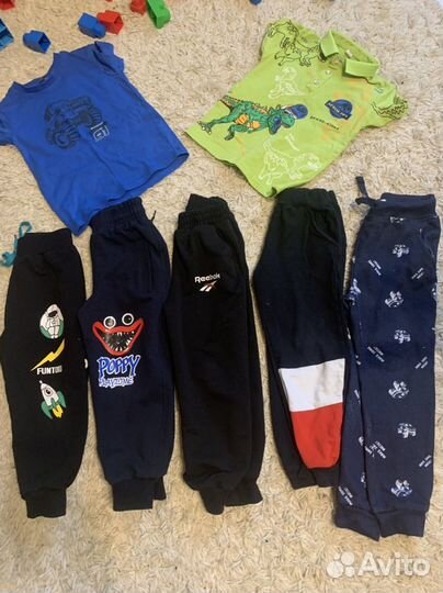 Два больших пакета вещей для мальчика 86-92-98р