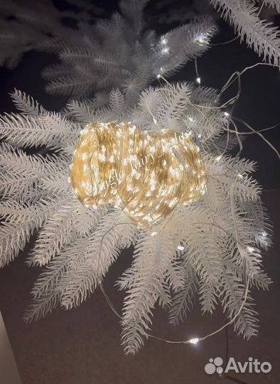Гирлянда нить роса 100 метров