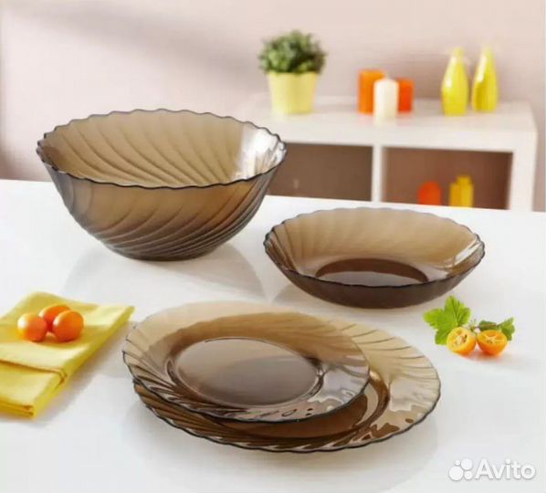 Набор столовый Luminarc Ocean. Eclipse, 19 предм