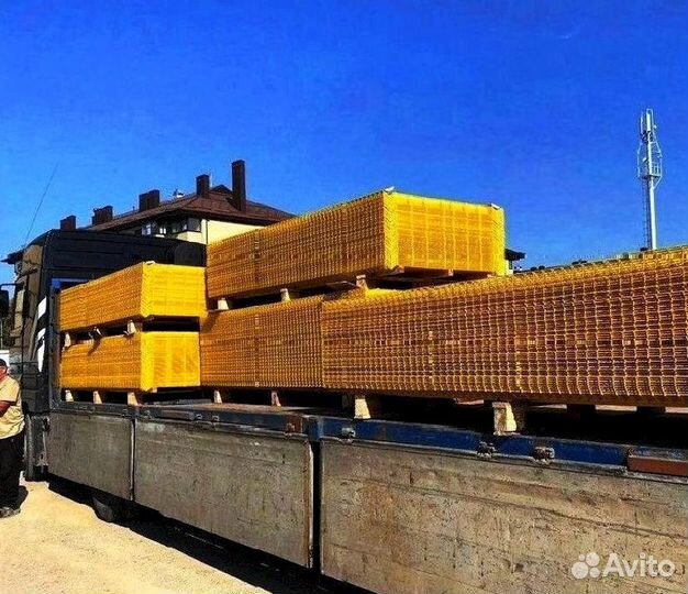 3D Сетка металлическая для забора d 4,0