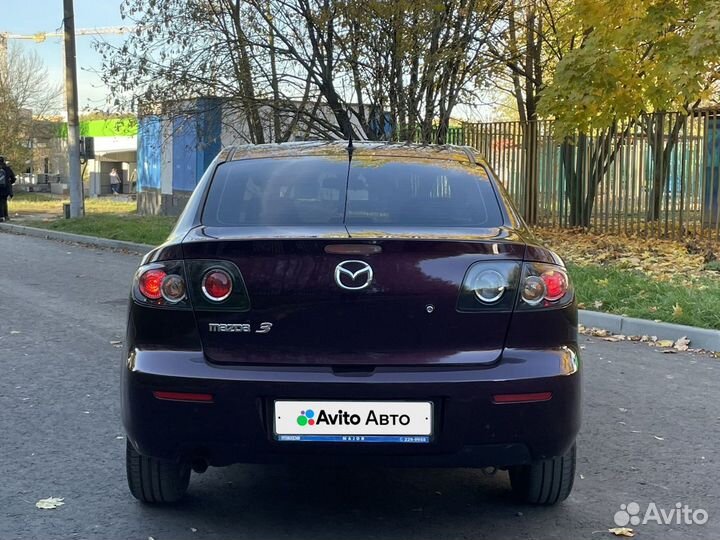 Mazda 3 1.6 МТ, 2007, 221 800 км