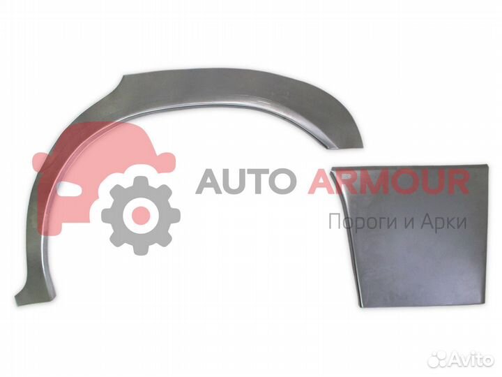 Задние арки Mitsubishi Pajero и другие