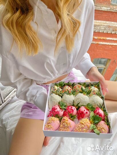 Клубника в бельгийском шоколаде