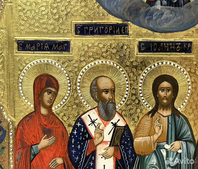 Икона Святые Мария Григорий Иоанн Иосиф Параскева