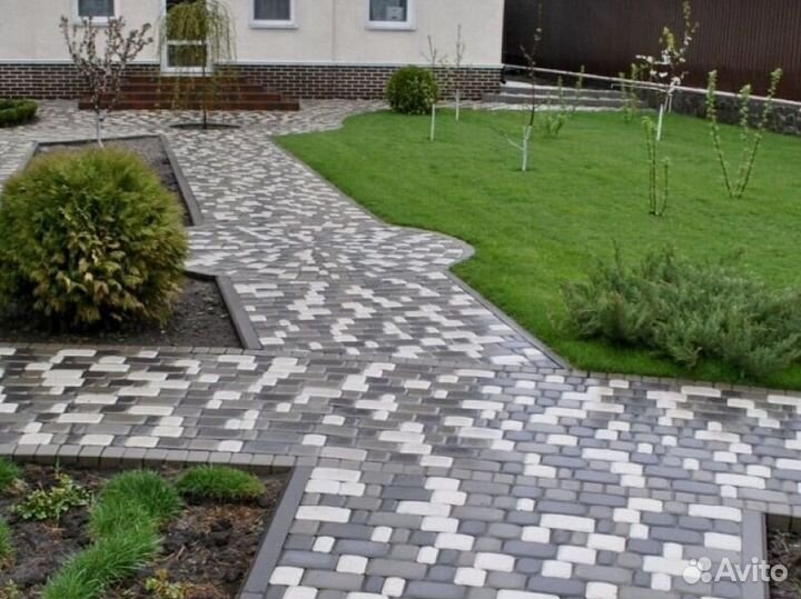 Брусчатка тротуарная плитка