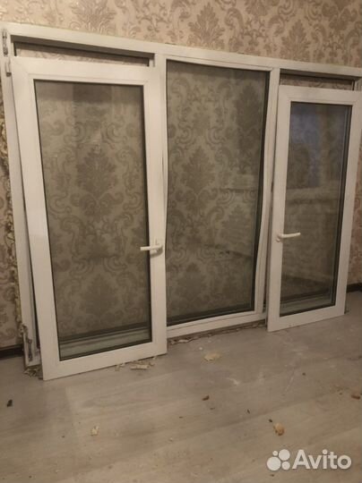 Окна пластиковые бу