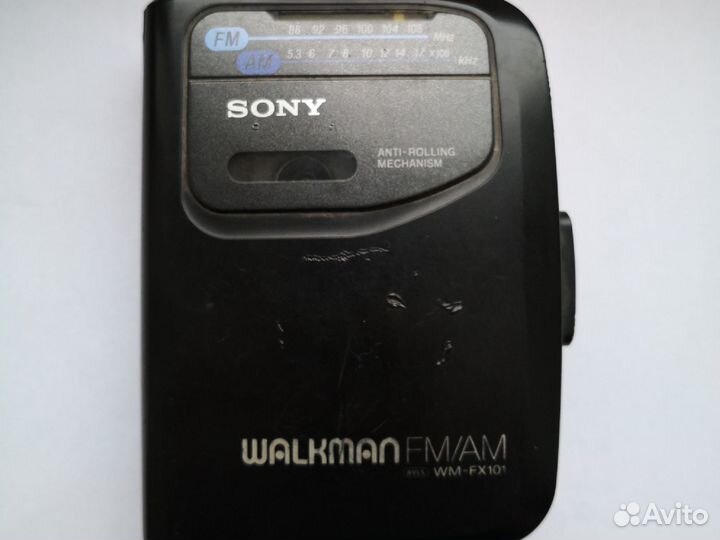 Кассетный плеер sony wm-fx101