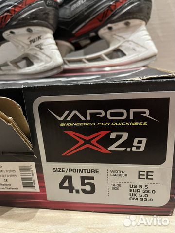 Хоккейные коньки bauer vapor Х2.9 объявление продам