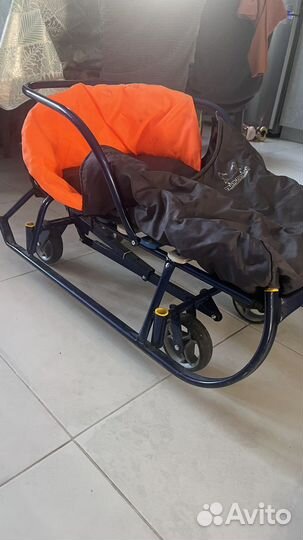 Детские зимние санки