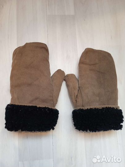 Варежки- рукавицы меховые мутоновые