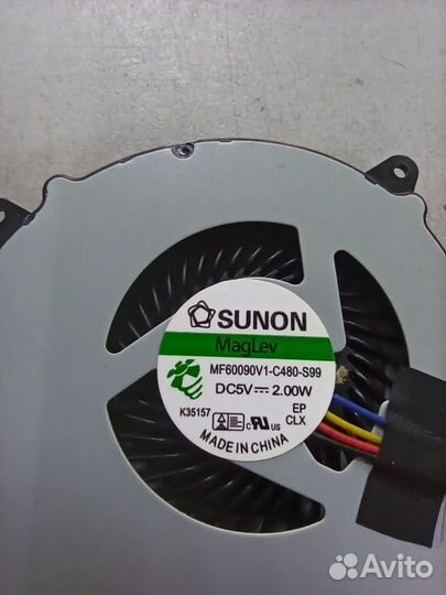 Вентилятор (кулер) для ноутбука Asus X451CA, X551C