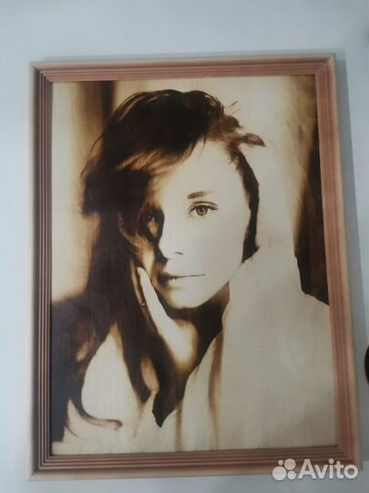 Выжигание по фото. Портреты и арты на дереве